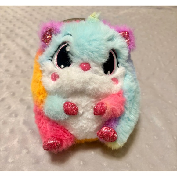 BMI Merchandise Other - BMI Merchandise Rainbow Plush Stuffed Animal Glitter Accents Multi-Color 5 Inch